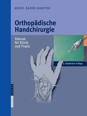 cover image of Orthopädische Handchirurgie